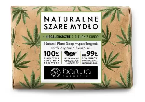 Barwa mydło szare naturalne konopie90g za 3,15 zł w Drogerie Natura