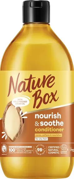 Nature Box Argan Oil odżywka do włosów z olejem arganowym 385 ml za 19,89 zł w Drogerie Natura