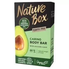 Nature Box Avocado Oil Pielęgnująca kostka myjąca do ciała z olejem awokado 100 g za 17,99 zł w Drogerie Natura