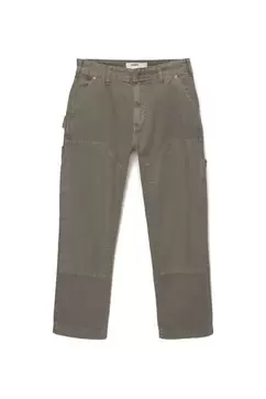 Spodnie carpenter double-leg za 79,9 zł w Pull & Bear