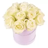 Flower Box "Białe róże" za 229 zł w EuroFlorist