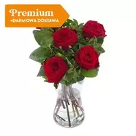 5 Róż Czerwonych za 139 zł w EuroFlorist