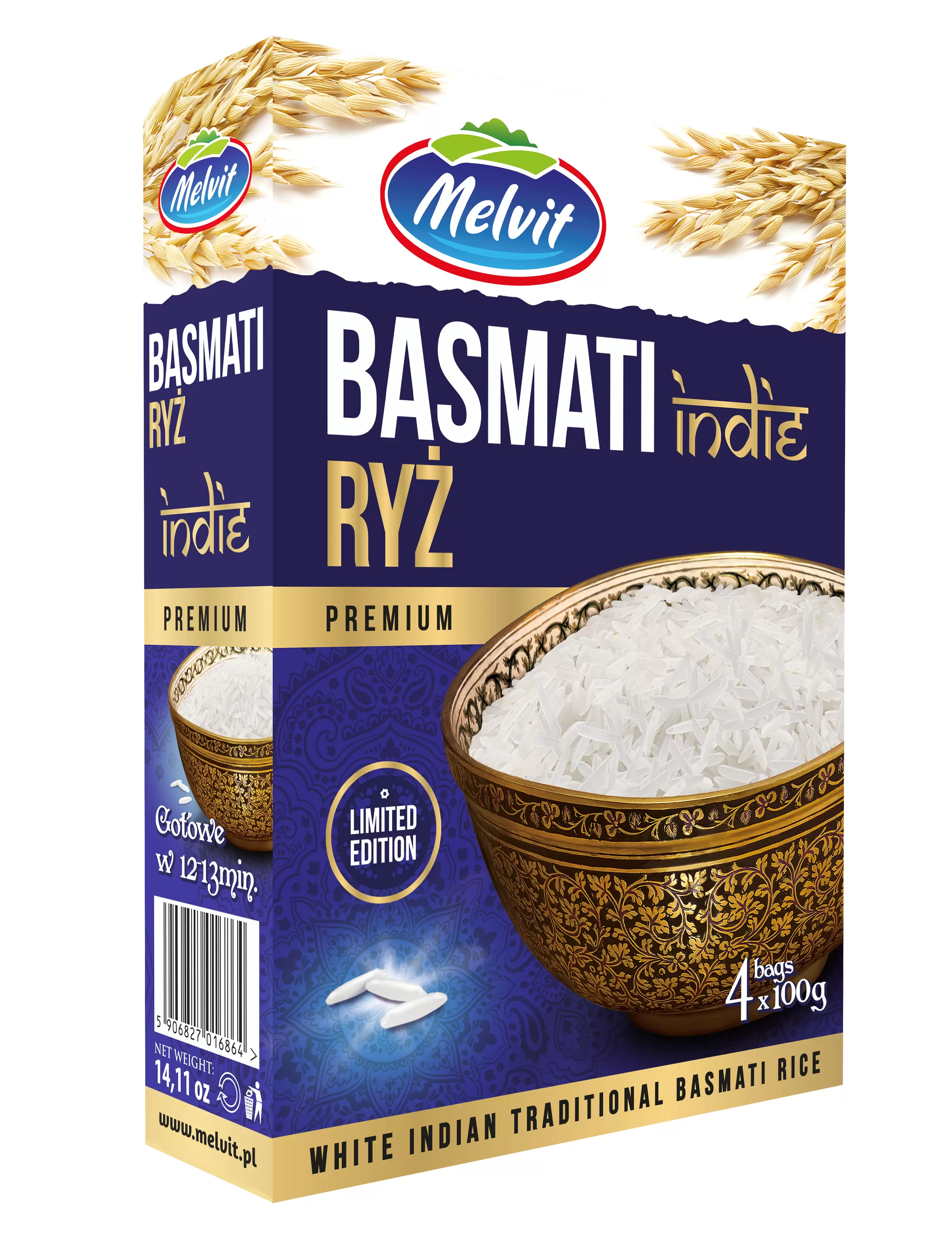 Ryż Basmatii z Indii (4x100g) za 8,35 zł w Frisco.pl