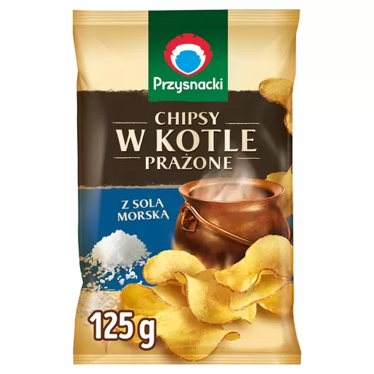 Chipsy w kotle prażone z solą morską za 5,99 zł w Frisco.pl