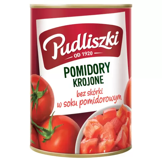 Pomidory krojone bez skórki w soku pomidorowym za 4,99 zł w Frisco.pl