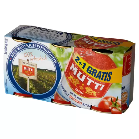 Pomidory krojone (bez skórki) 3-pack - 2+1 GRATIS za 13,99 zł w Frisco.pl