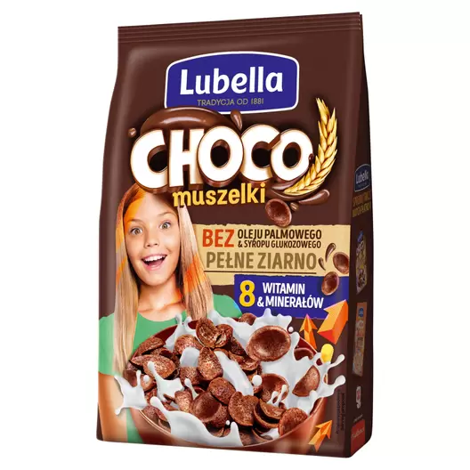 Choco Muszelki Zbożowe muszelki o smaku czekoladowym za 8,99 zł w Frisco.pl