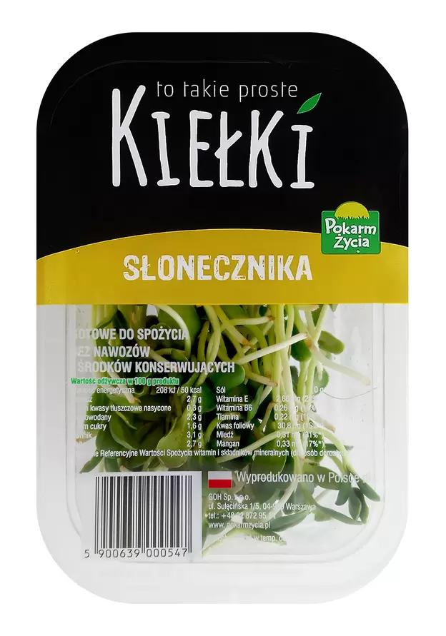 Kiełki słonecznika za 5,99 zł w Frisco.pl