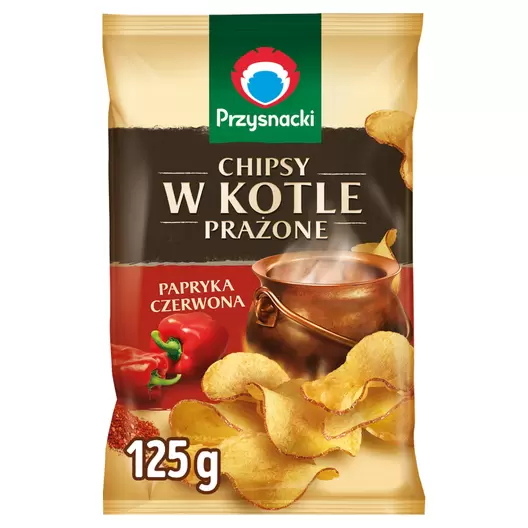 Chipsy w kotle prażone papryka czerwona za 5,99 zł w Frisco.pl