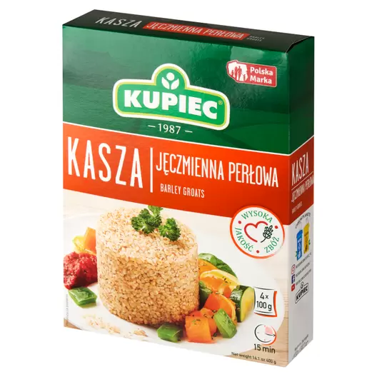 Kasza jęczmienna perłowa (4x100g) za 3,69 zł w Frisco.pl