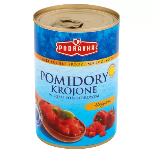 Pomidory krojone w soku pomidorowym za 5,49 zł w Frisco.pl