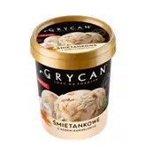 Lody GRYCAN Śmietankowe z sosem karmelowym 480ml WROCŁAW za 14,9 zł w Grycan