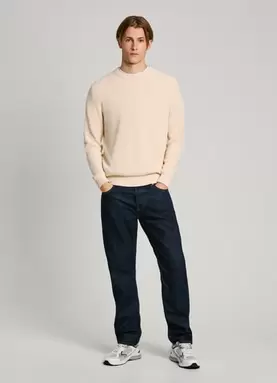 STRAIGHT FIT MID-RISE JEANS - BYRON za 323,7 zł w Pepe Jeans