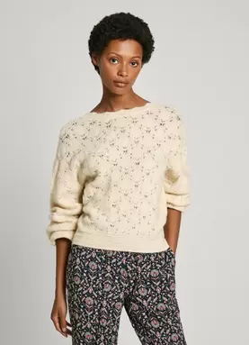 V-NECK OPENWORK JUMPER za 207,5 zł w Pepe Jeans