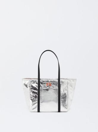 Personalized Metallic Shopper Bag M za 119,99 zł w Parfois