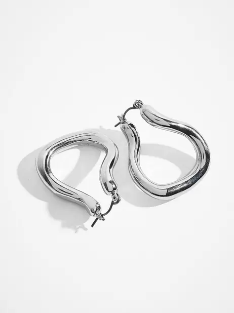 Wavy Hoop Earrings za 49,99 zł w Parfois