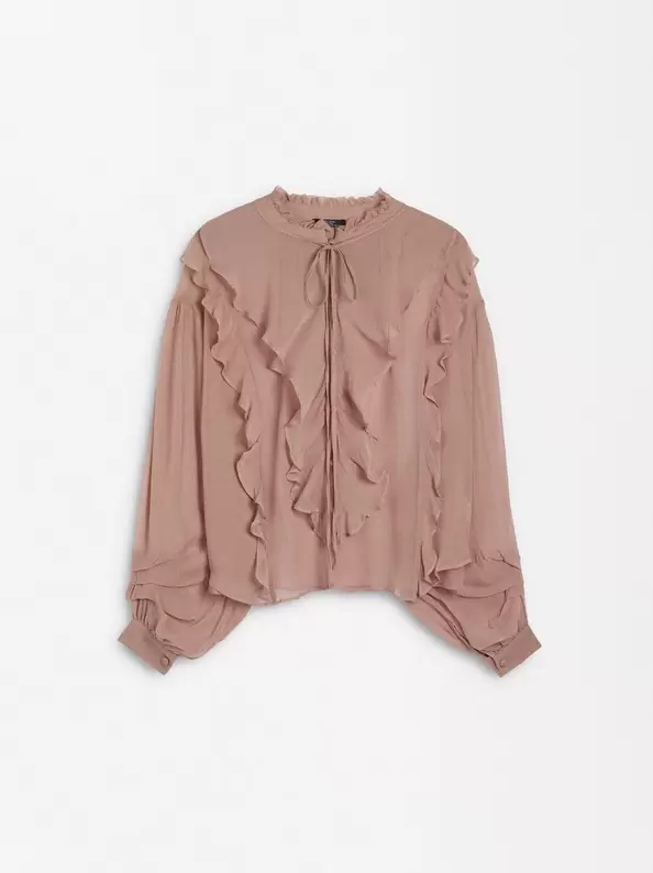 Sheer Ruffled Shirt za 179,99 zł w Parfois