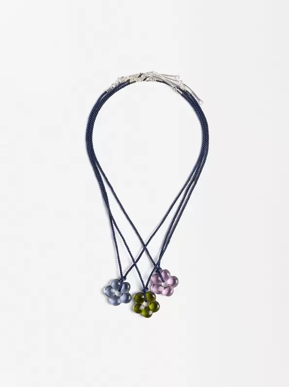 Multicolor Flower Necklace Set za 69,99 zł w Parfois