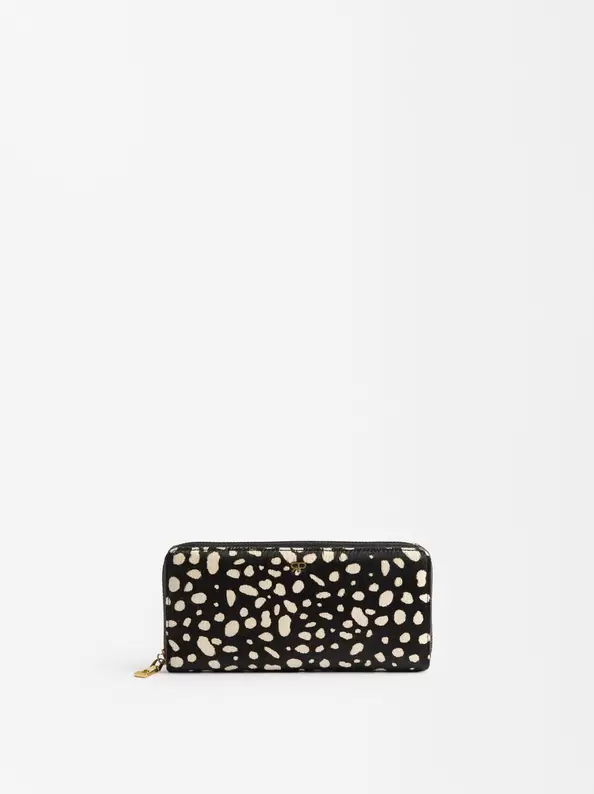 Animal Print Leather Wallet za 69,99 zł w Parfois