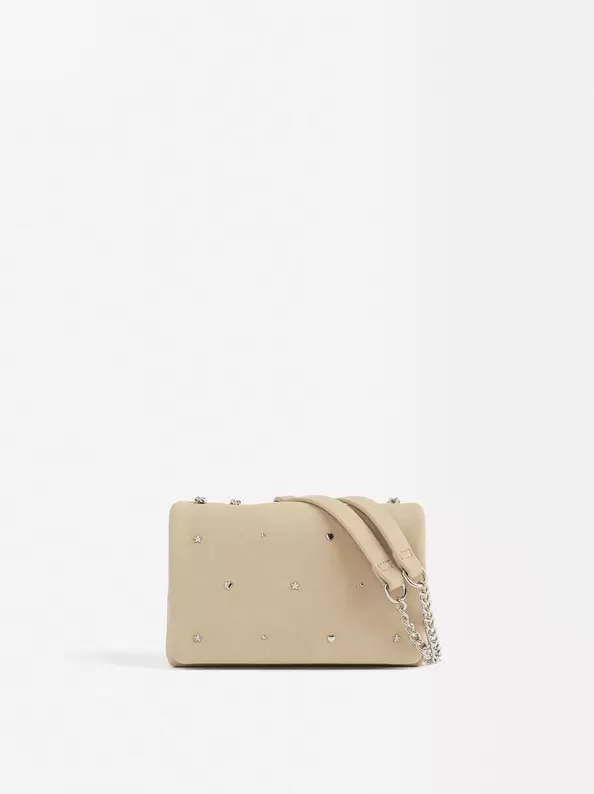 Shoulder Bag With Studs Flap Closure za 99,99 zł w Parfois