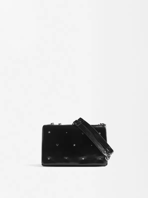 Shoulder Bag With Studs Flap Closure za 99,99 zł w Parfois