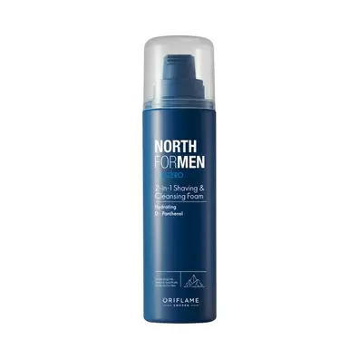 Pianka do golenia i mycia 2 w 1 North For Men Subzero za 29,99 zł w Oriflame