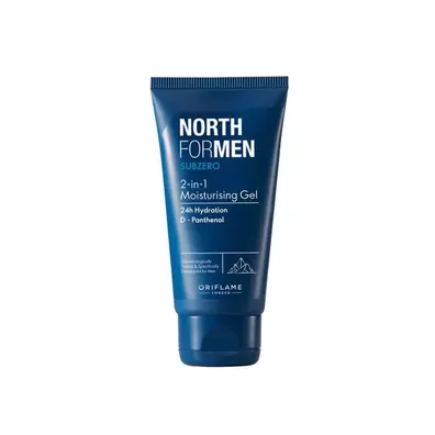 Nawilżający żel do twarzy 2 w 1 North For Men Subzero za 9,99 zł w Oriflame