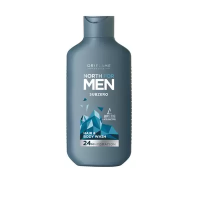 Żel do mycia ciała i włosów North For Men Subzero za 22,99 zł w Oriflame