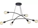 TK Lighting Lampa wisząca HELIX BLACK czarna 6xE27 za 409 zł w OBI