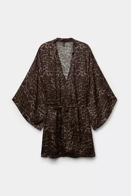 Kimono z Satyny Wiskozowej Luxurious Leopard za 319,9 zł w Intimissimi