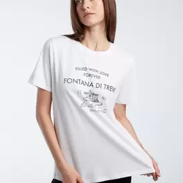 T-shirt with print za 14,95 zł w New Yorker