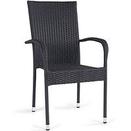 Krzesło ogrodowe technorattan PARISO kolor czarny za 119 zł w Merkury Market
