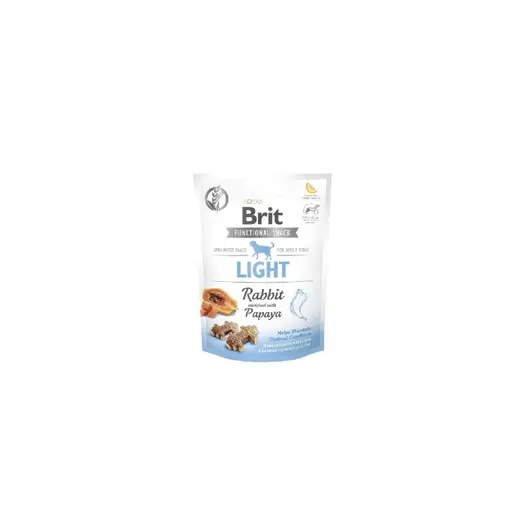 BRIT CARE FUNCTIONAL SNACK LIGHT PRZYSMAKI DLA PSA dla optymalnej masy ciała za 12,21 zł w Kakadu