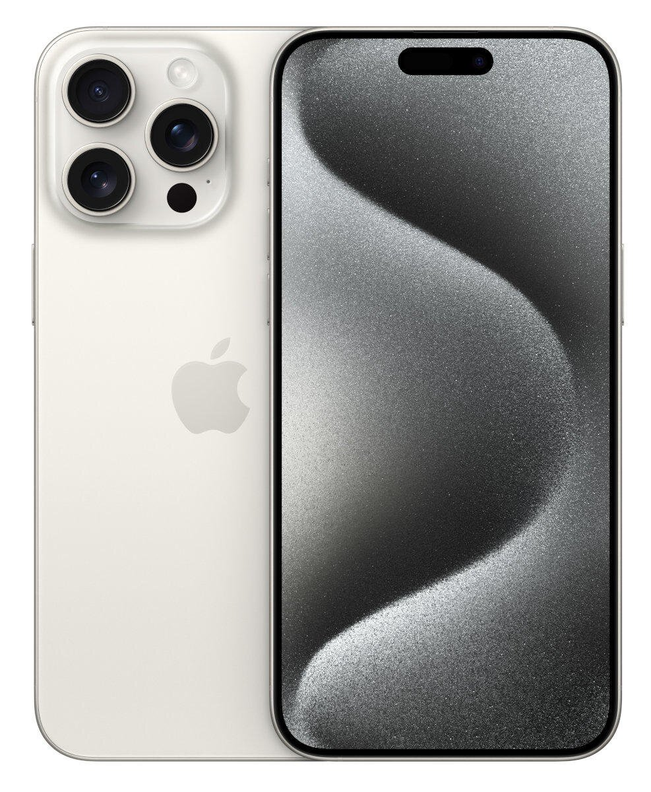 Smartfon APPLE iPhone 15 Pro 128GB Tytan biały MTUW3PX/A za 4559 zł w Media Markt