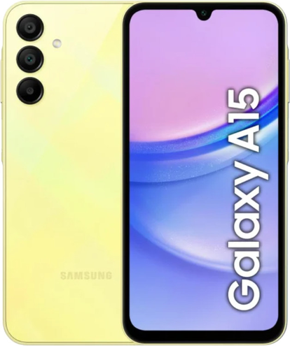 Smartfon SAMSUNG Galaxy A15 4/128GB Żółty SM-A155FZYDEUE za 629 zł w Media Markt