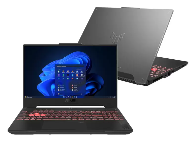 Laptop ASUS TUF Gaming A15 (2023) FA507NV-LP023W FHD Ryzen 7 7735HS/16GB/512GB SSD/RTX4060 8GB/Win11H Szary (Mecha Gray) za 4999 zł w Media Markt