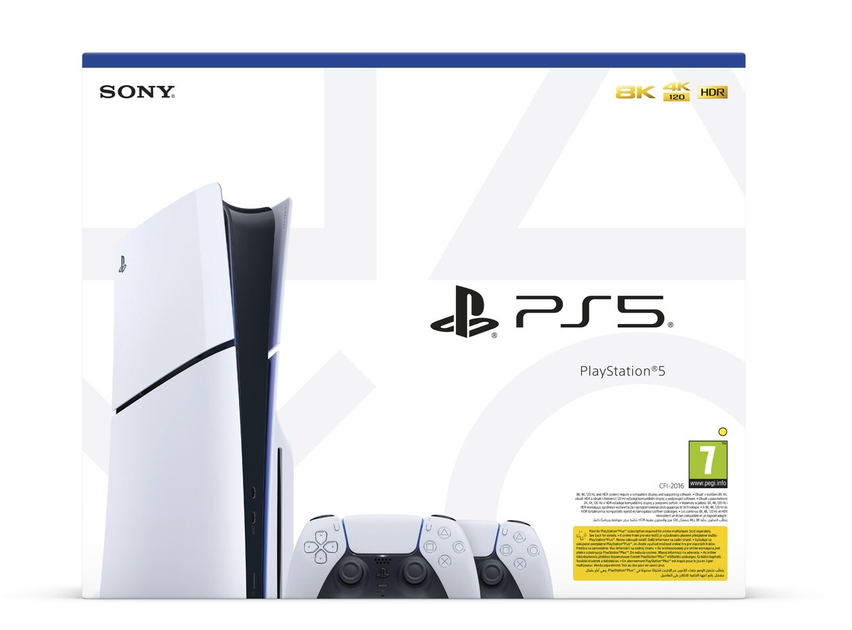 Konsola SONY PlayStation 5 Slim 1TB D Chassis + Dualsense white za 2899 zł w Media Markt