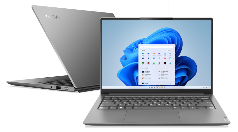 Laptop LENOVO Yoga Slim 7 Pro 14IAH7 82UT001DPB 2.8K i7-12700H/16GB/512GB SSD/RTX2050 4GB/Win11H Szary (Storm Grey) za 4999 zł w Media Markt