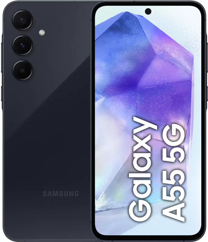 Smartfon SAMSUNG Galaxy A55 5G 8/128 GB Granatowy za 2079 zł w Media Markt