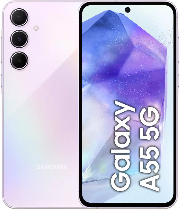 Smartfon SAMSUNG Galaxy A55 5G 8/128 GB Fioletowy za 2099 zł w Media Markt