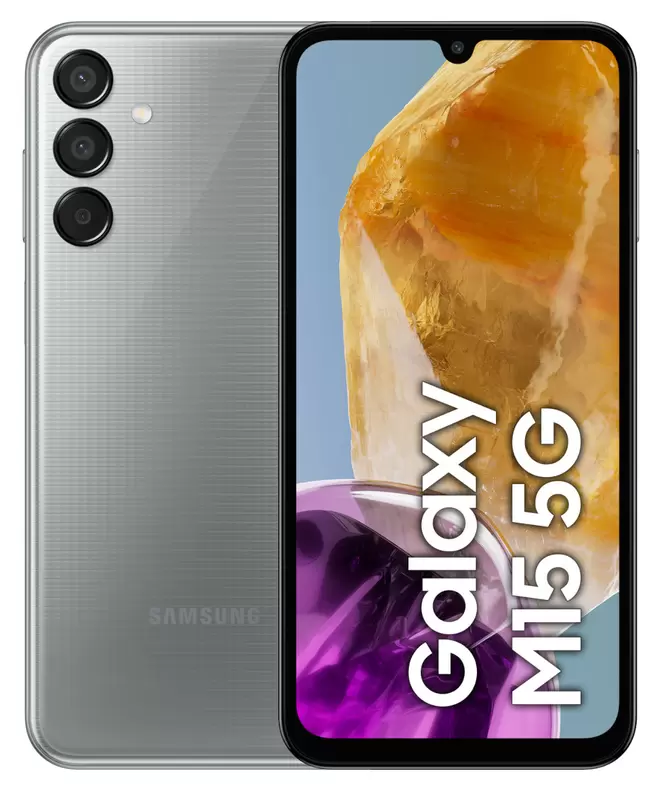 Smartfon SAMSUNG Galaxy M15 5G 4/128 GB Szary za 599 zł w Media Markt