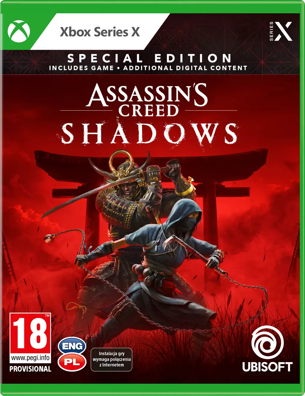 Gra Xbox Series Assassin’s Creed Shadows - Special Edition + Steelbook za 369,99 zł w Media Markt