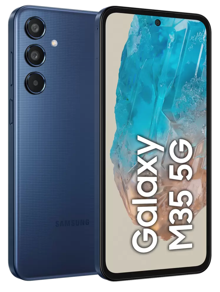 Smartfon SAMSUNG Galaxy M35 5G 6/128GB Granatowy za 999 zł w Media Markt