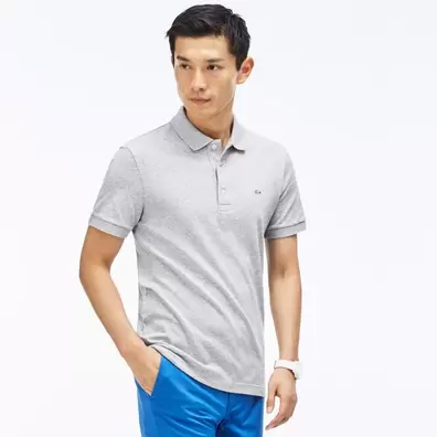 Men's Slim Fit Polo in Stretch Petit Piqué za 391,3 zł w Lacoste