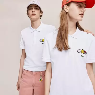 Lacoste Koszulka Polo x FriendsWithYou Unisex Z Nadrukiem za 545,3 zł w Lacoste