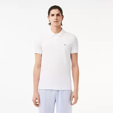 Lacoste Slim fit Stretch Cotton Piqué Grey Crocodile Polo Shirt za 391,3 zł w Lacoste