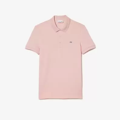 Męska Koszulka Polo Z Elastycznej Drobnej Piki Slim Fit za 391,3 zł w Lacoste