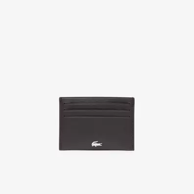 Lacoste Unisex Fitzgerald credit card holder in leather za 174,3 zł w Lacoste