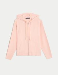 Soft Touch Zip Up Hoodie za 170 zł w Marks and Spencer