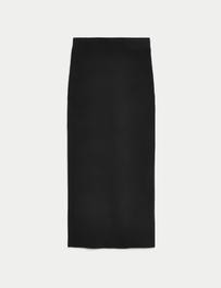 Split Back Knitted Midi Skirt za 170 zł w Marks and Spencer